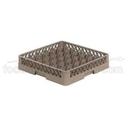 Traex Rack Master Beige 36 Compartment Glass Rack with Three Extenders, 8 3/4 x 19 3/4 x 19 3/4 inch -- 2 per case.