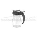 Traex Dripcut Server - Polycarbonate Jar with Almond Plastic Top, 7 Ounce -- 12 per case.