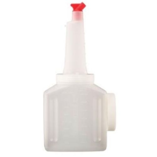Traex Bar Keep Ii Squeeze Bottle With Colored Spout, 0.5 Gallon -- 6 Per Case