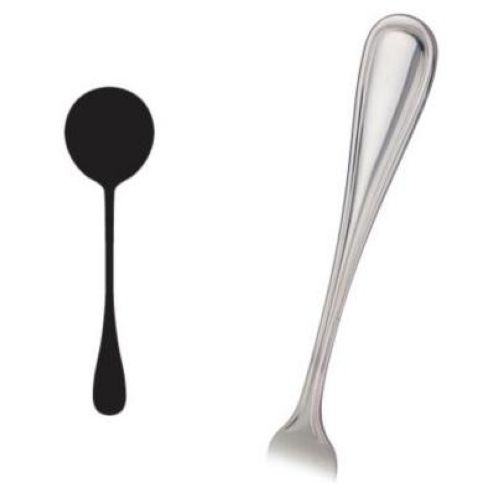 Walco Stainless Balance 18/0 Stainless Steel Bouillon Spoon, 6 3/8 inch -- 24 per case.
