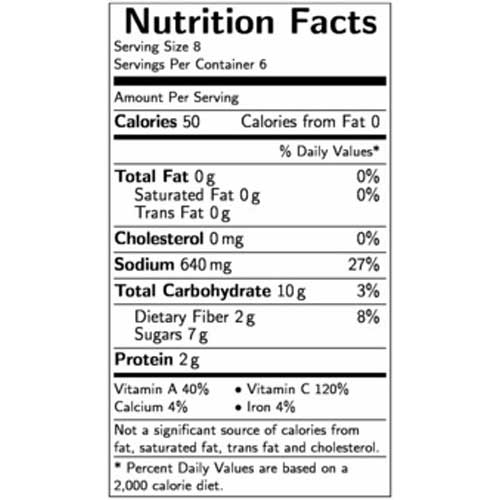 V8 Spicy Hot Vegetable Juice, 46 Fluid Ounce -- 6 Per Case