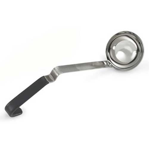 Vollrath One Piece Ergogrip Ladle With Black Kool Touch Handle, 3 Ounce -- 6 Per Case