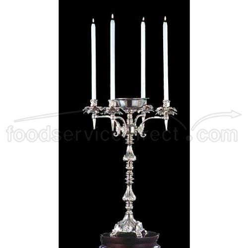 Apex Fountains Venus Bright Heavy Nickel Finish Four Light Candelabra, 25 Inch Height -- 2 Per Case