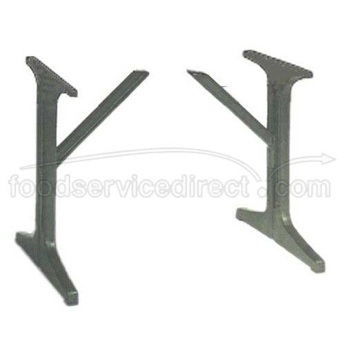 Grosfillex Charcoal Resin Lateral Base 1000 Only