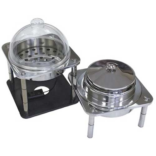 Smart Domino Biscuit and Gravy Server Set with Induction Warmers, 19.75 x 40 x 20 inch.