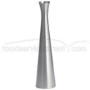 Tablecraft Stainless Steel Brushed Flower Vase, 8 inch