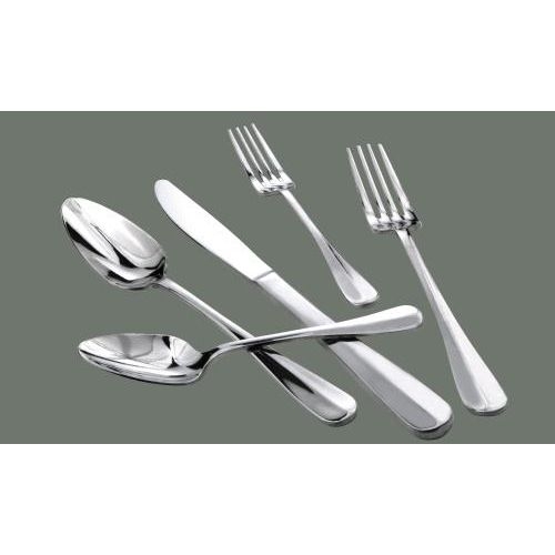 Winco Stanford 18/8 Stainless Steel Extra Heavy Weight Teaspoon, 6 x 1.22 inch -- 12 per case.