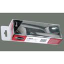 Winco Windsor 18/0 Stainless Steel Medium Weight Teaspoon, 5.75 x 1.22 inch -- 24 per case.