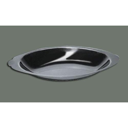 Winco Stainless Steel Oval Augratin Dish, 20 Ounce