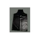 Winco Black Latex Bib Apron, 37 x 44 1/2 inch.
