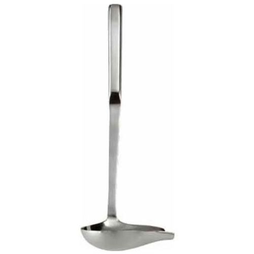 Winco Deluxe Stainless Steel Spout Ladle, 1 Ounce.