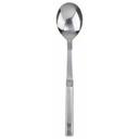 Winco Deluxe Stainless Steel Solid Spoon, 11 3/4 inch.
