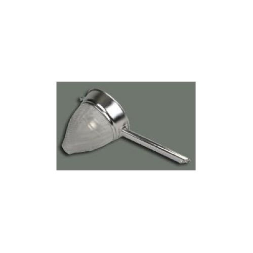 Winco Stainless Steel Extra Fine Mesh Bouillon Strainer, 8 Inch