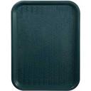 Winco Plastic Green Fast Food Tray, 14 x 18 inch -- 12 per case.