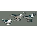 Winco Stainless Steel Gravy Boat, 10 Ounce.