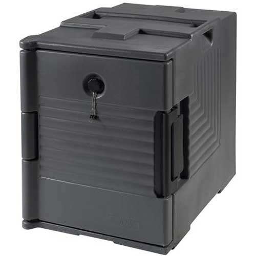 Winco Insulated Single Compartment Front Loading Food Pan Carrier.