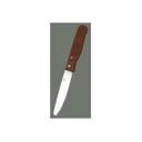 Winco Jumbo Round Tip Steak Knife with Wood Handle, 5 inch -- 12 per case.