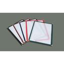 Green Winco Single Menu Cover, 12 x 9 1/2 inch.