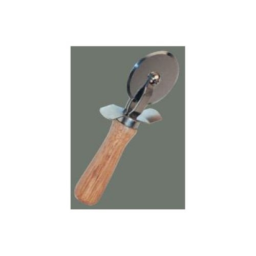 Winco Pizza Cutter with Wood Handle, 4 inch Blade.