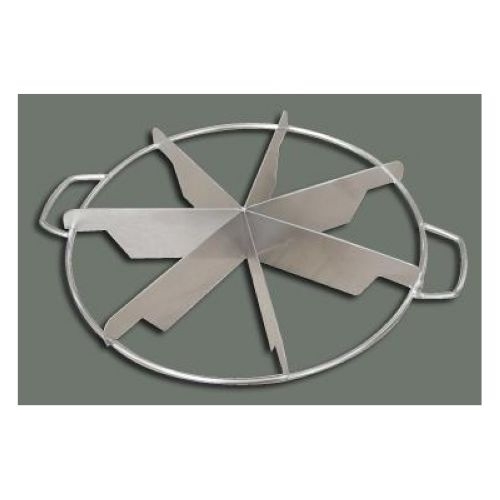 Winco Stainless Steel 6 Cut Pie Cutter, 12.99 inch Length.