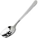 Winco Slanted Plating Perforated Spoon, 8 inch -- 6 per case.