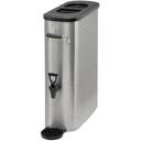 Winco Stainless Steel Slim Iced Tea Dispenser, 5 Gallon.
