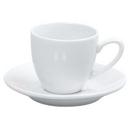 Yanco Abco Porcelain Round Super White Cup, 3 1/2 Ounce -- 36 per case.