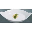 Yanco Porcelain Round White Accessories French Dish, 13 3/4 inch Diameter -- 6 per case.