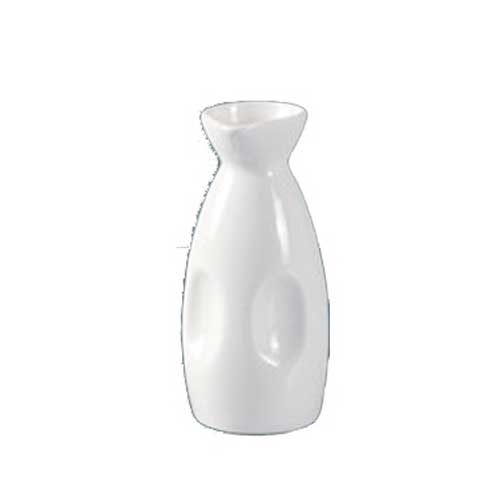 Yanco Fuji Porcelain Bone White Round Wine/Sake Port, 10 Ounce -- 36 per case.