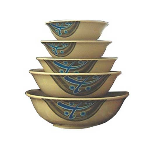 Yanco Japanese Melamine Round Soup Bowl, 68 Ounce -- 12 per case.