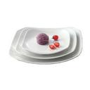 Yanco Milando Melamine White Square Plate, 9 1/2 inch Length x 9 1/2 inch Width -- 24 per case.