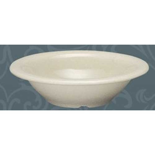 Yanco Milestone Melamine Ivory Round Salad Bowl, 4 1/2 Ounce -- 48 per case.