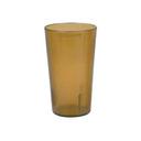 Yanco Plastic Amber Tumbler, 20 Ounce -- 72 per case.