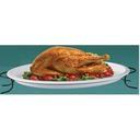 Yanco Rome Melamine White Oval Deep Turkey Platter, 22 x 18 x 1 1/4 inch -- 6 per case.