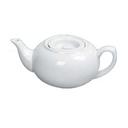 Yanco Porcelain White Accessories Coffee/Teapot with Raised Lid, 24 Ounce -- 12 per case.