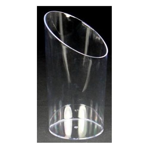 Royal Plasticware Miniatures Clear Cylindrical Dessert/taster Shooter, 2.5 Ounce, 24 Count -- 10 Per Case