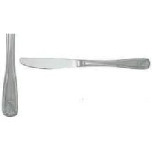 Update International Shelley 18/0 Stainless Steel Mirror Polish Dinner Knife -- 36 per case.