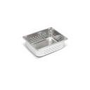 Vollrath Stainless Steel Half Size Perforated Pan, Depth 4 Inches, 22 Gauge