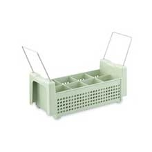 Flatware Basket With Handles, 8-Compartment, Inside Compartment (Cm) 9X9.