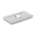 Cover Solid Flat, Stainless Steel, 1/4 Size.