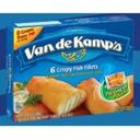 Pinnacle Frozen Van de Kamps Battered Fillet, 21.52 Ounce -- 120 per case.