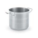 Lincoln Optio Stainless Steel Stock Pot, 14 1/4 x 14 1/4 inch.