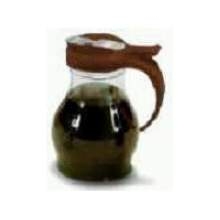 Traex Cafe Color Collection Dripcut Server - Brown Top, 16 Ounce -- 12 per case.