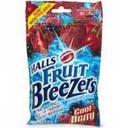 Halls Breezers Cool Berry - 25 count bag, 48 per case