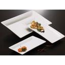 American Metalcraft Rectangular Ceramic Platter, 21 x 13 inch.
