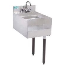 Advance Tabco Challenger 21 Inch Series Super Serv Nsf Sink Combo