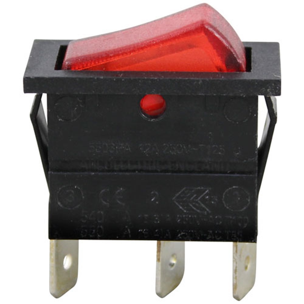 Apw Apw2e-1305610 On/off Red Lighted Rocker Switch