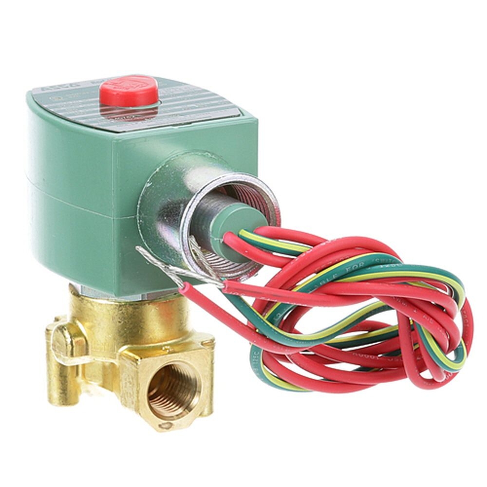 Baxter BAX01-100V17-00075 140 PSI 1/4 inch Hot Water Solenoid Valve