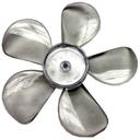 Delfield Evaporator Fan Blade for Delfield Part Number MCC2FAB-0241-017, 5 1/2 inch CCW Blade