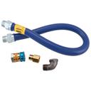 Dormont DOR16100BPQ48 NPT Blue Hose Gas Connector Kit, 1 x 48 inch